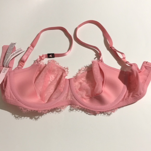New Dream Angels by VS push-up lace bra without padding size 34DD - Picture 7 of 8